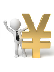 Obraz premium Yen currency symbol