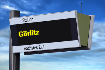Anzeigetafel 6 - G&ouml;rlitz