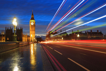 Fototapeta na wymiar Big Ben London at night