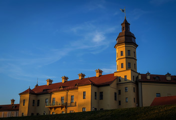 Fototapeta na wymiar palace in Nesvizh