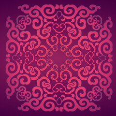 Ornament in east style.