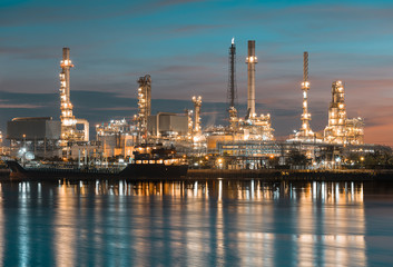 Oil gas refinery plant. May called petroleum, production or petrochemical plant. Industrial factory construction from engineering technology with steel pipe, pipeline, tank. Business for power energy.