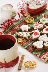 Christmas Tea Party with Ginger Cookies