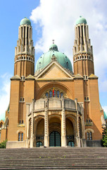 Fototapeta premium Basilica of the Sacred Heart in Brussels