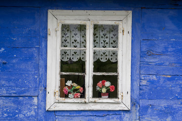 Nice traditional rural house window