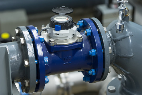 wasser -/ Fl&uuml;ssigkeit - Z&auml;hler - Gro&szlig;er DN - Von oben verbaut