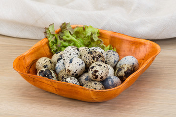 Quail eggs