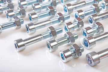 bolts with nuts