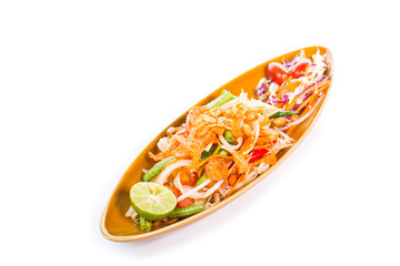 Thai papaya salad