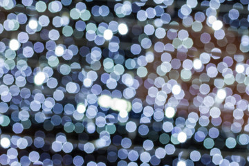 Bokeh of christmas lights background