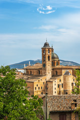 Fototapeta na wymiar The Duomo in Urbino