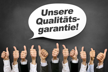 Unsere Qualitätsgarantie