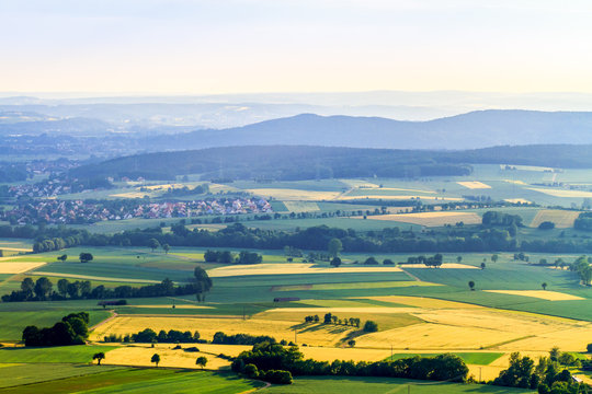 Spring Rural Landscape