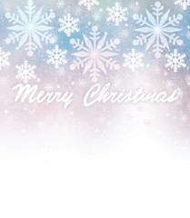 Fototapeta na wymiar Beautiful Christmas card border
