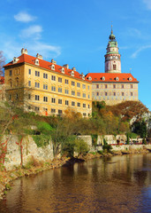 Fototapeta premium Cezky Krumlov