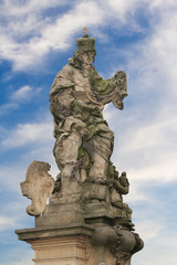 Statue at Carl's Bridge