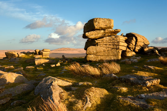 Rowtor Dartmoor Devon Uk