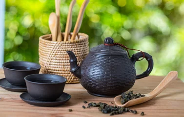 Foto op Aluminium Chinese teapot for breakfast © hin255