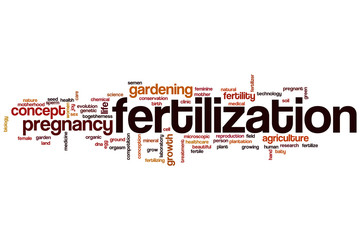 Fertilization word cloud