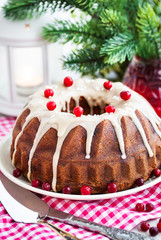 Holiday bundt cake
