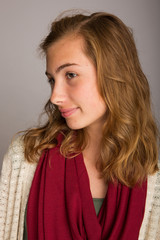Fototapeta premium Pretty teenage girl
