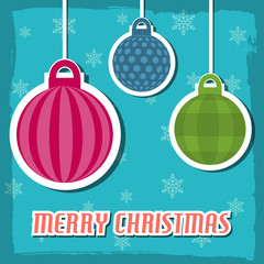 Merry Christmas and happy new year Background tetro Concept. Vec