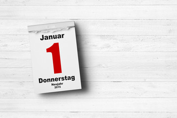 1. Januar 2015
