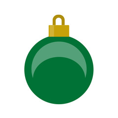 Christmas green ornament