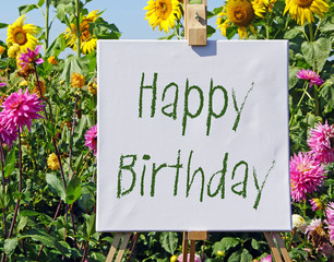 Happy Birthday - Alles Gute zum Geburtstag