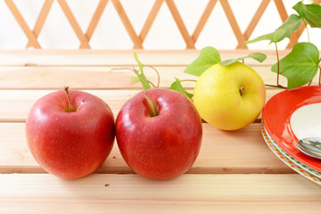 美味しそうな林檎