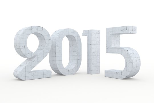 2015 3D new year