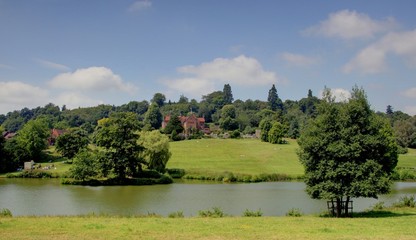 plan d'eau dans le kent