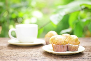 Chocolate Banana Bread and coffee