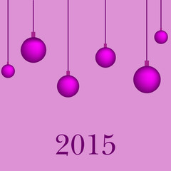 New year background 2015