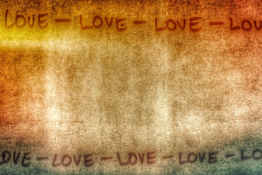 love - Liebe / Hintergrundbild