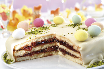Ostertorte, close-up