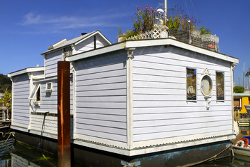 Houseboats Harbor, Sausalito