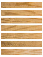 Isolate Wood plank brown