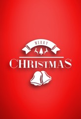 Composite image of christmas message