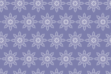 Seamless floral pattern in retro style. Eps 10