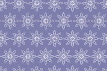 Seamless floral pattern in retro style. Eps 10