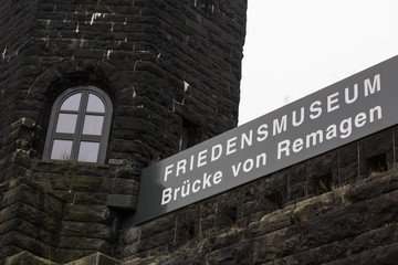 the historic bridge of remagen germany
