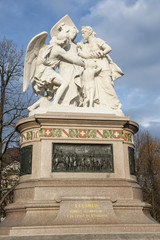 Obraz premium Strassburger-Denkmal in Basel, Schweiz