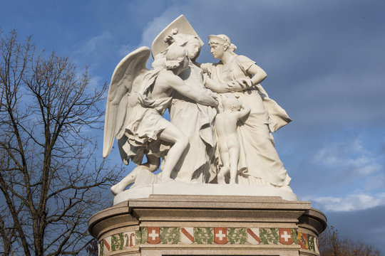Strassburger-Denkmal in Basel, Schweiz