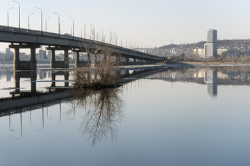 Bridge across the Volga