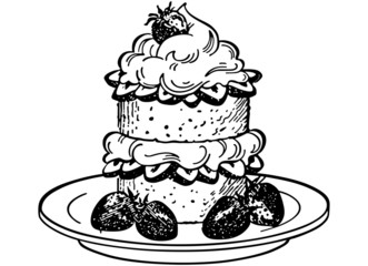 Strawberry Shortcake Dessert