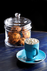 cocoa with marshmallow