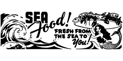 Sea Food Fresh From The Sea