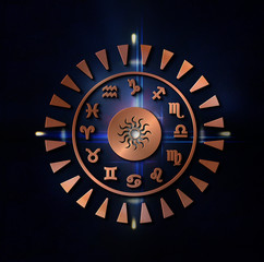 Zodiac - Tierkreis - Kupfer