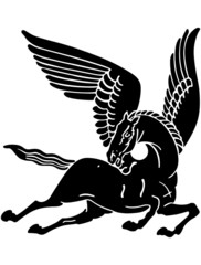 Pegasus Horse Silhouette